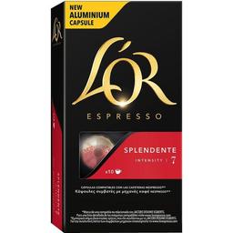 Café splendente compatible nespresso l'or, caja 10 uds