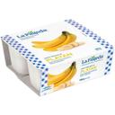 Yogur sabor plátano la fageda, pack 4x125 g