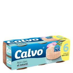Atún claro al natural Calvo pack de 6 unidades de 56 g