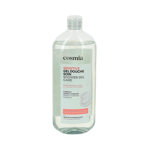 COSMIA Sensitive Gel para ducha o baño con pH neutro, para pieles sensibles y reactivas 750 ml