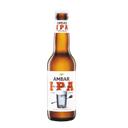 Cerveza ipa ambar, botellín 33 cl