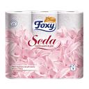 FOXY Seda  Papel higiénico con ph neutro y aroma a talco 9 rollos