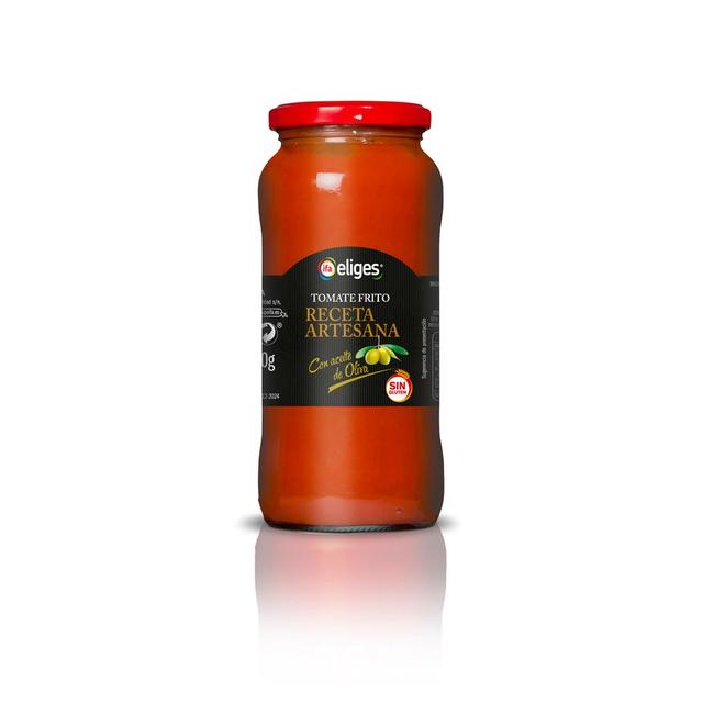Tomate frito receta artesana IFA ELIGES frasco 560 g pn