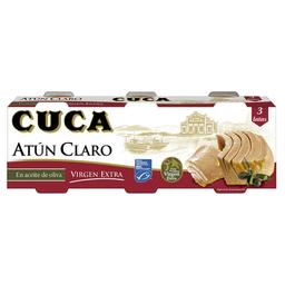 CUCA Atún claro en aceite de oliva virgen extra pack 3 uds. x 67 g