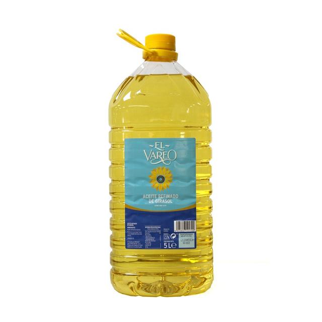 Aceite girasol EL VAREO garrafa 5 l