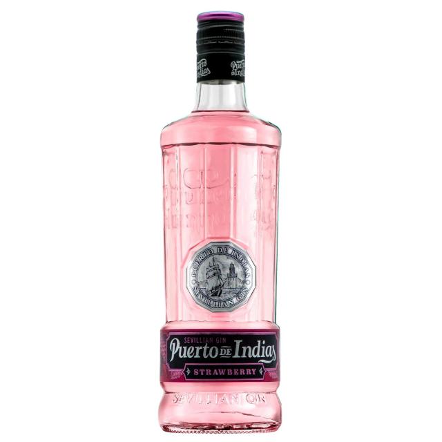 Ginebra Puerto de Indias premium strawberry 1 l