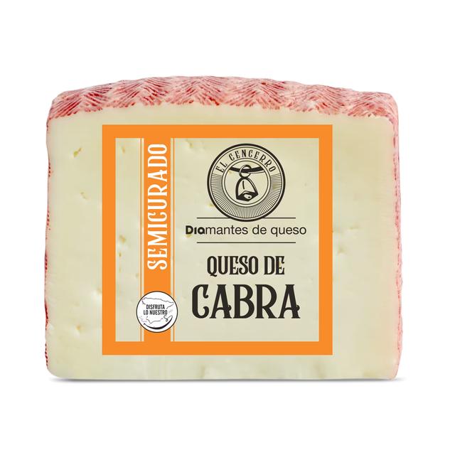 Queso semicurado de cabra El Cencerro 225 g