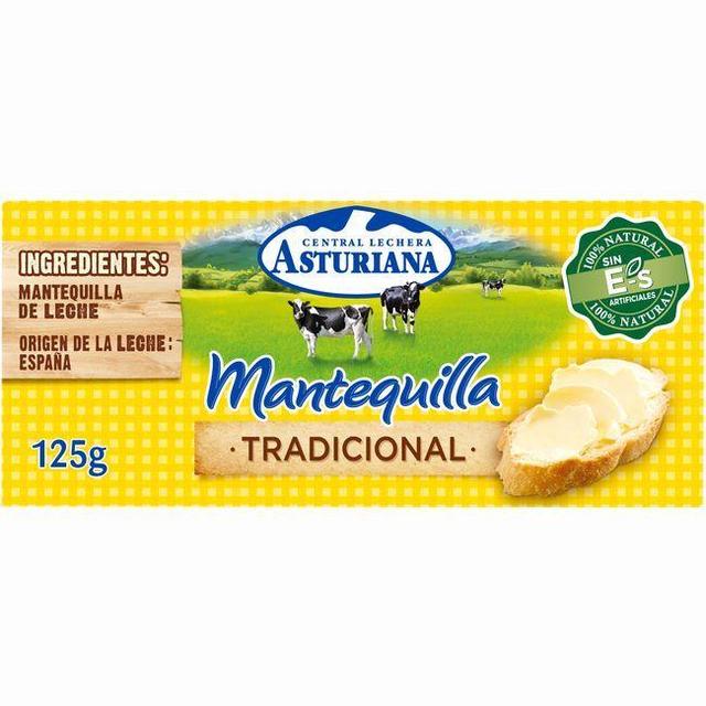 Mantequilla asturiana, pastilla 125 g