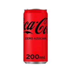 COCA COLA ZERO  Refresco de cola Zero azúcar lata 20 cl