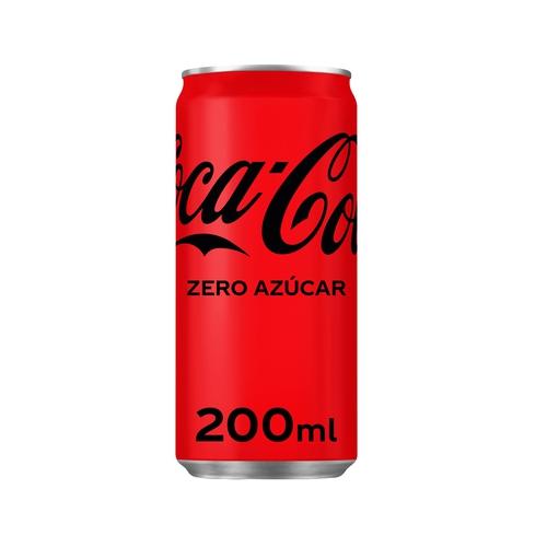 COCA COLA ZERO  Refresco de cola Zero azúcar lata 20 cl