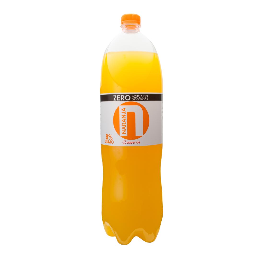 Refresco de naranja con gas