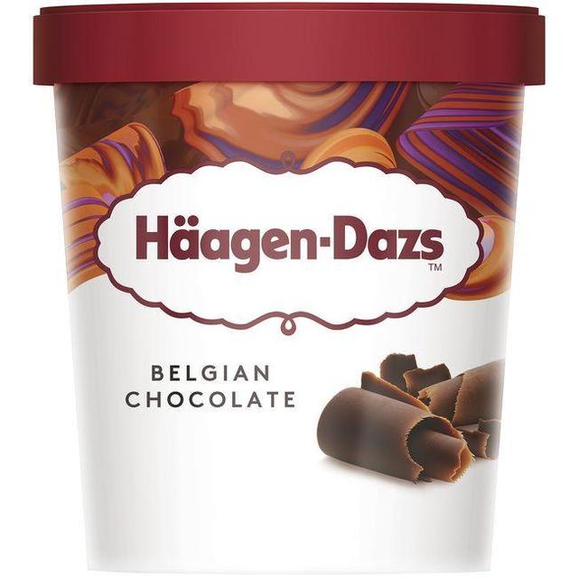 Helado crema de chocolate belga haagen dazs, tarrina 400 g