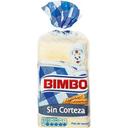 Pan de molde sin corteza Bimbo 450 g