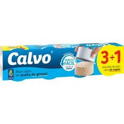 Atún Claro Aceite Girasol Pack 3+1