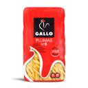 Macarron pluma nº6 gallo, paquete 450 g