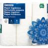 Papel higiénico acolchado eroski, paquete 9 rollos