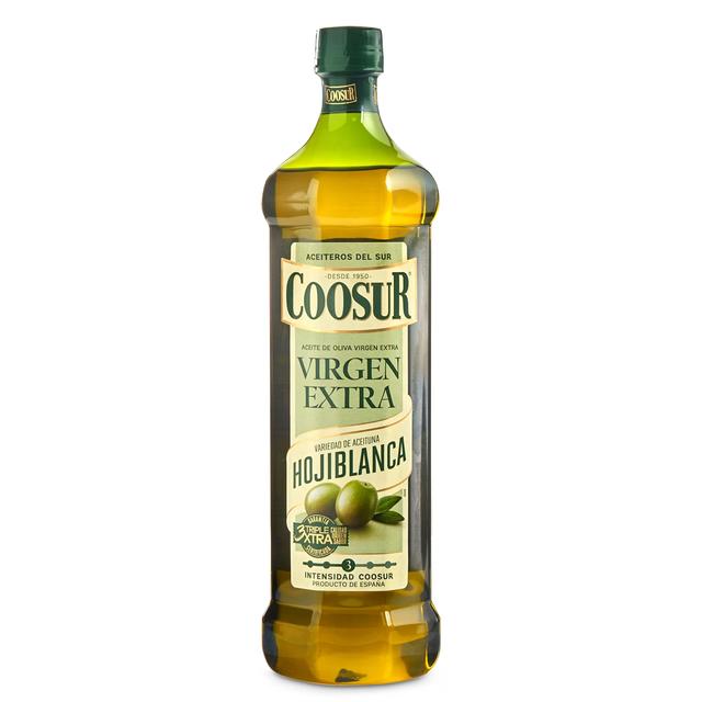 Aceite de oliva virgen extra hojiblanca Coosur botella 1 l