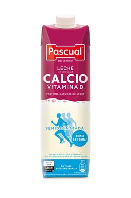 Leche Pascual calcio 1l semidesnatada