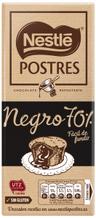 Chocolate negro Nestlé 170g postres 70% de cacao