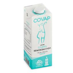 Leche semidesnatada de cabra Covap brik 1 l