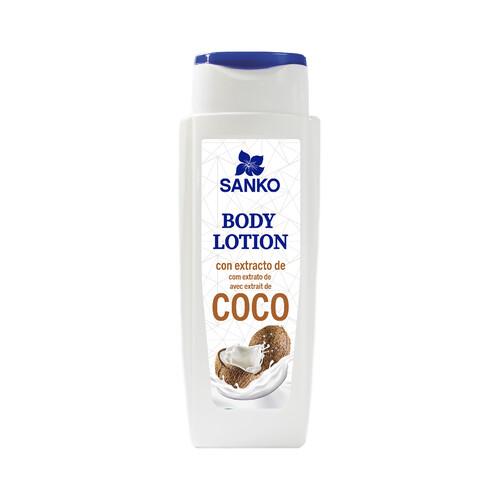 SANKO Loción corporal con extracto de coco 300 ml