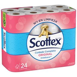 Papel higiénico SCOTTEX 24 rollos