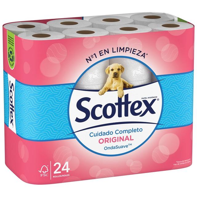 Papel higiénico SCOTTEX 24 rollos