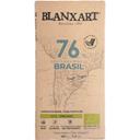Chocolate negro eco 76% cacao brasil blanxart, tableta 100 g
