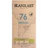 Chocolate negro eco 76% cacao brasil blanxart, tableta 100 g