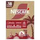 NESCAFÉ Café en cápsulas espresso Colombia Farmers Origins 18 uds