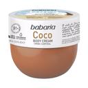 BABARIA Crema corporal suavizante y nutritiva con aceite de coco 400 ml