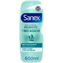 Gel de ducha bio agave revitalizante sanex, bote 600 ml