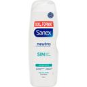 Gel piel normal sanex zero, bote 850 ml