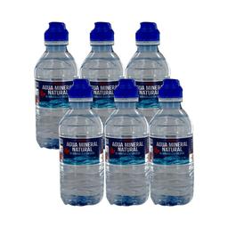 PRODUCTO ALCAMPO Agua mineral con tapón sport pack 6 botellas x 33 cl