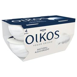 OIKOS Yogur griego natural azucarado  de Danone 4 x 110 g
