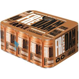 Cerveza tostada free damm, pack lata 12x33 cl