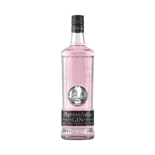 PUERTO DE INDIAS Ginebra con sabor a fresa botella 1 l