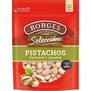 Pistacho tostado y salado borges, bolsa 130 g