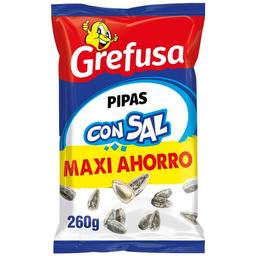 Pipas con sal xl pipas g, bolsa 260 g