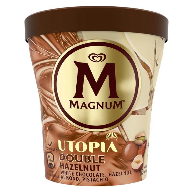 Helado de avellana Utopia Magnum 440 ml