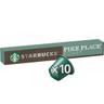 Café pike place roast intensidad 7 Starbucks 10 cáps