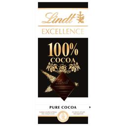 Chocolate negro 100% cacao Lindt Excellent 50 g