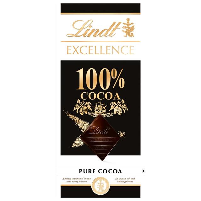 Chocolate negro 100% cacao Lindt Excellent 50 g
