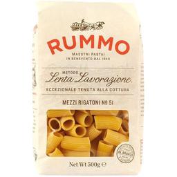 Mezzi rigatoni rummo, paquete 500 g