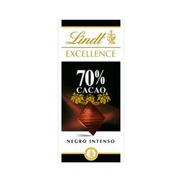 LINDT Excellence Chocolate negro extrafino (70% cacao) 100 g