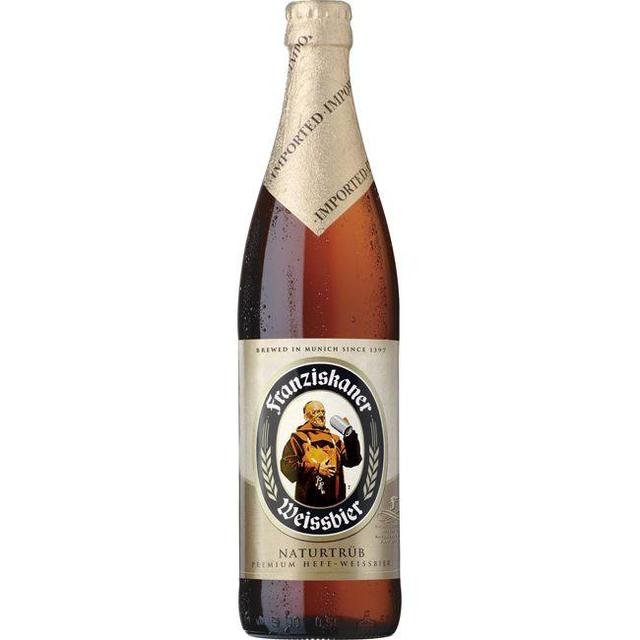Cerveza alemana franziskaner, botellín 50 cl