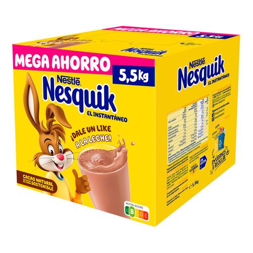 NESQUIK de NESTLÉ Cacao en polvo 5 kg.+ 500 g