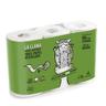 Papel higiénico compacto reciclado doble rollo La Llama Dia bolsa 6 unidades