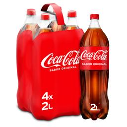 Coca Cola pack 4 botellas 2 l