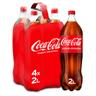 Coca Cola pack 4 botellas 2 l